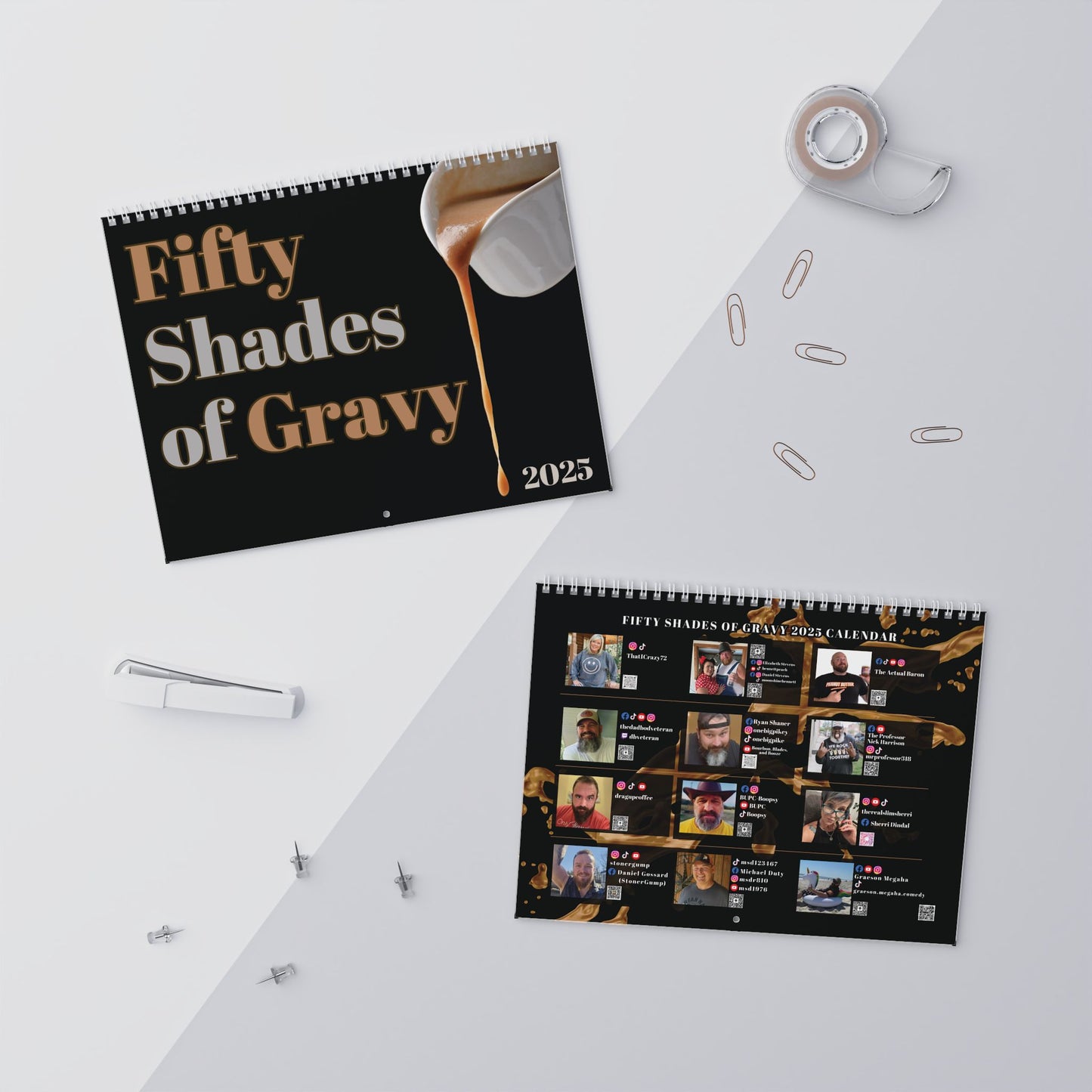 50 Shades of Grey 2025 Calendar
