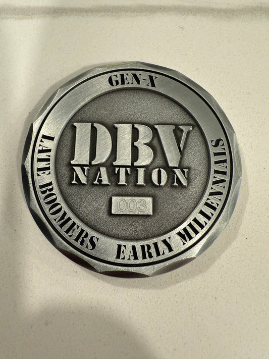 2025 DBV Nation Challenge Coin