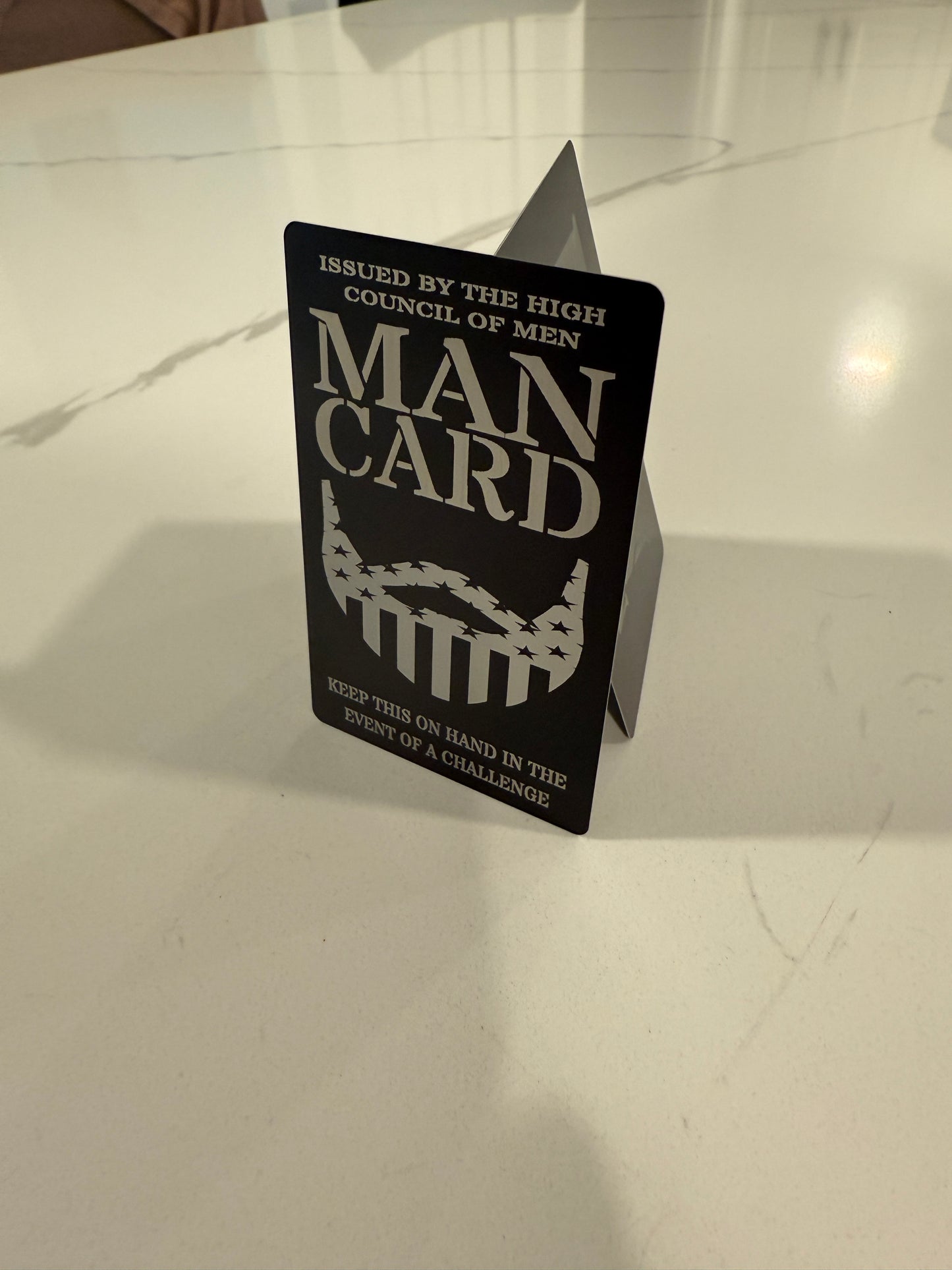 Official DBV Nation "Man Card"