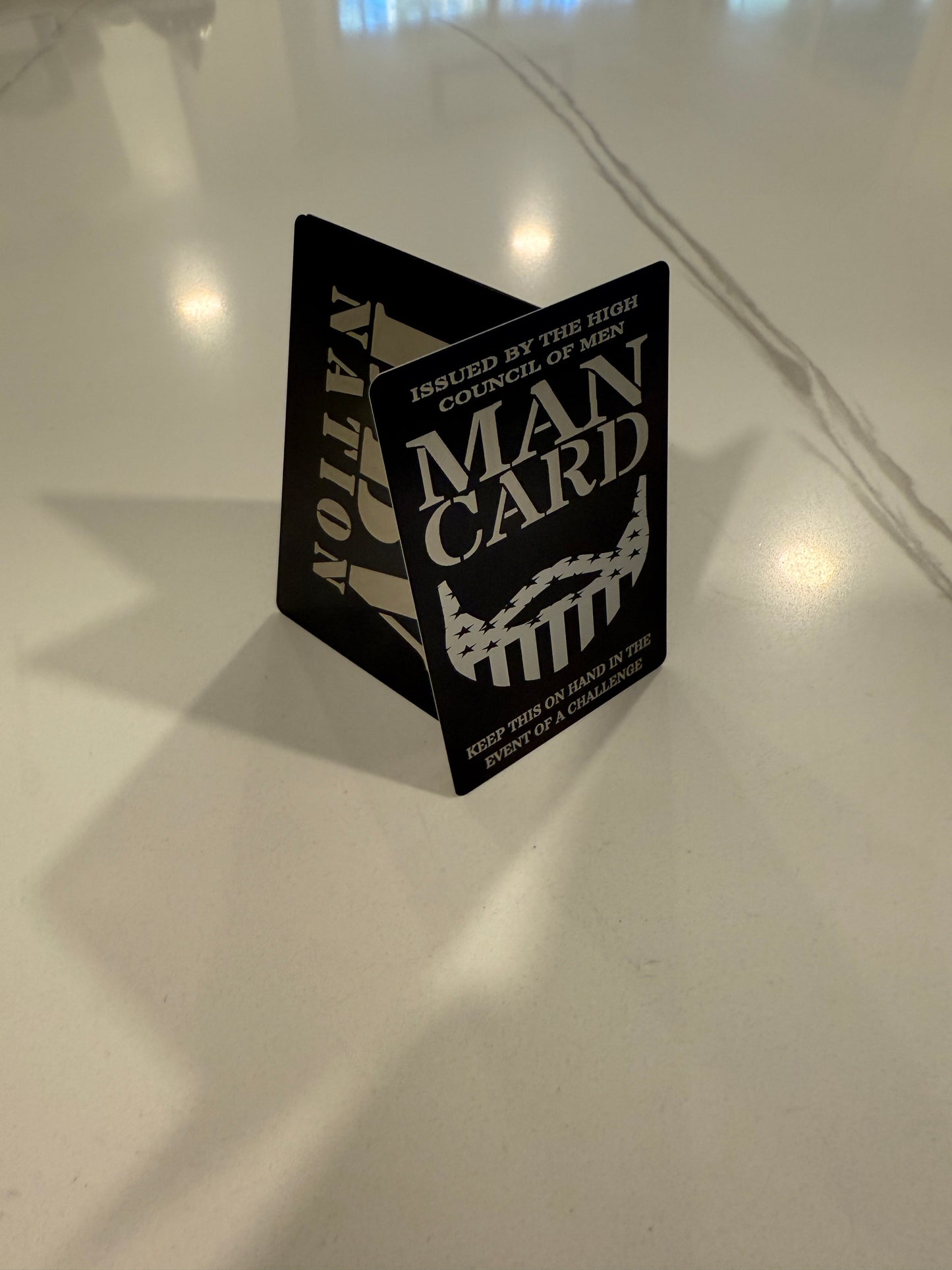 Official DBV Nation "Man Card"