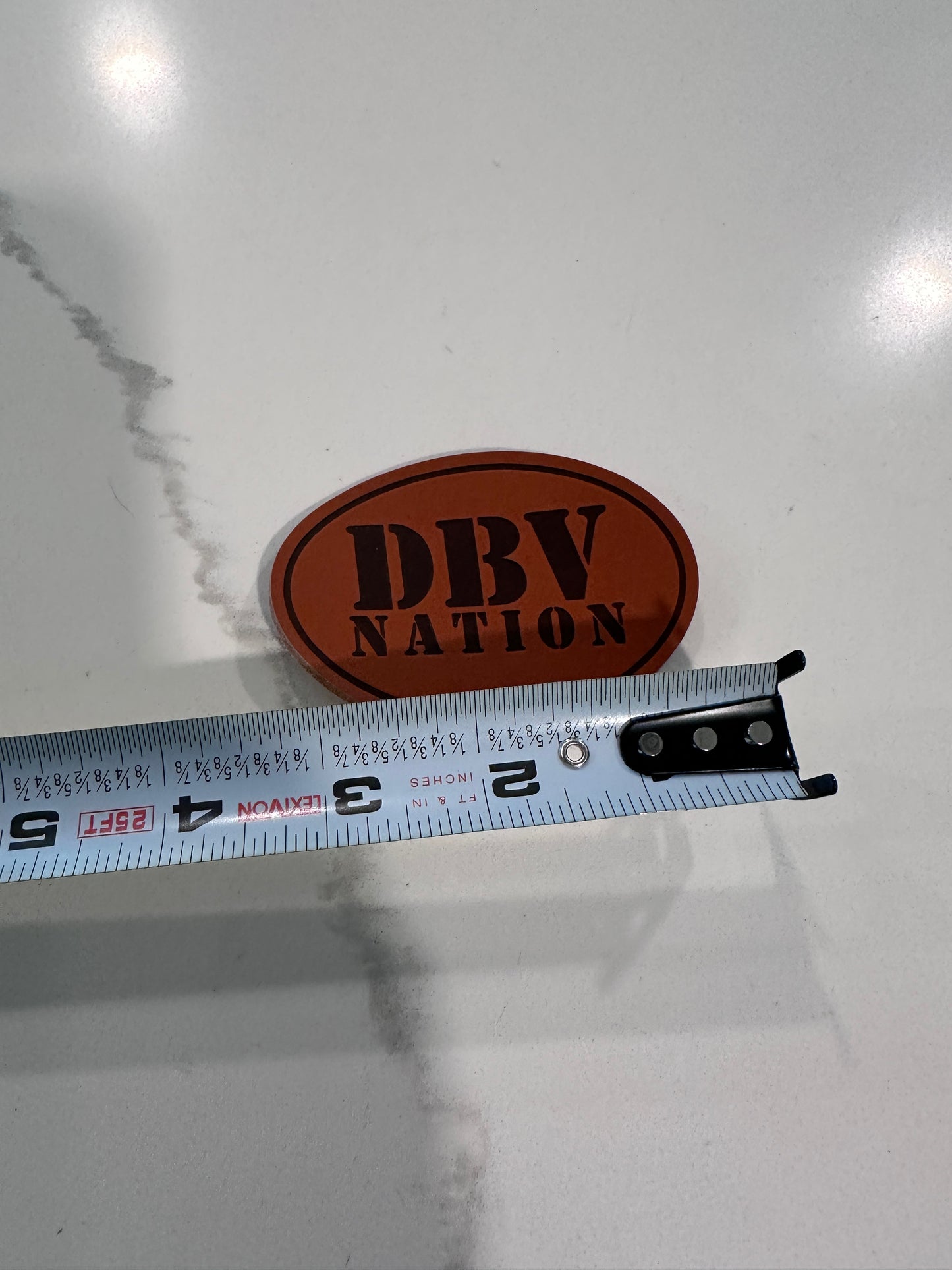 Official Leather DBV Nation Patch