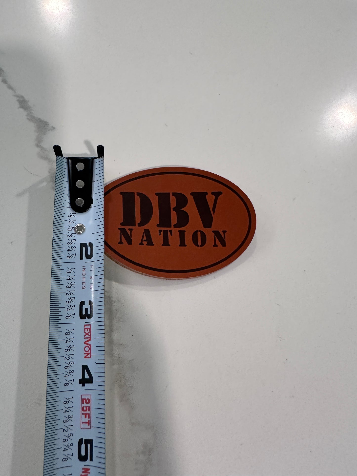 Official Leather DBV Nation Patch