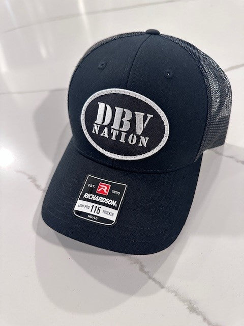 Official DBV Nation Stitched Patch Hats (Size Adjustable)