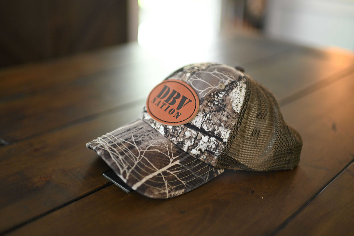 Official Leather Patch DBV Nation Hats (Size Adjustable)