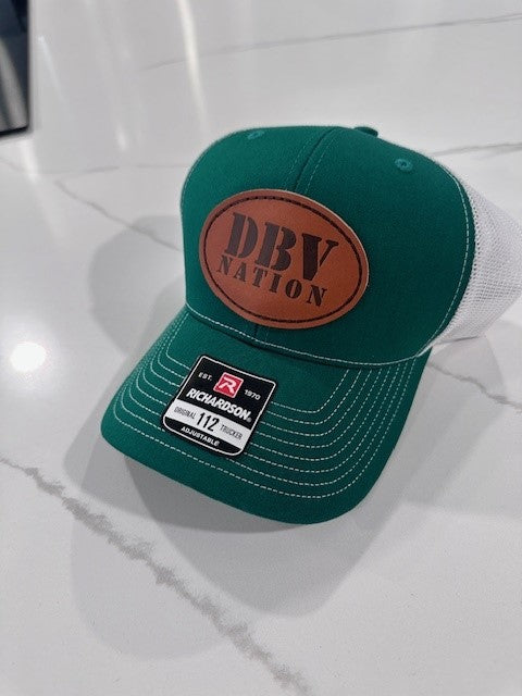 Official Leather Patch DBV Nation Hats (Size Adjustable)