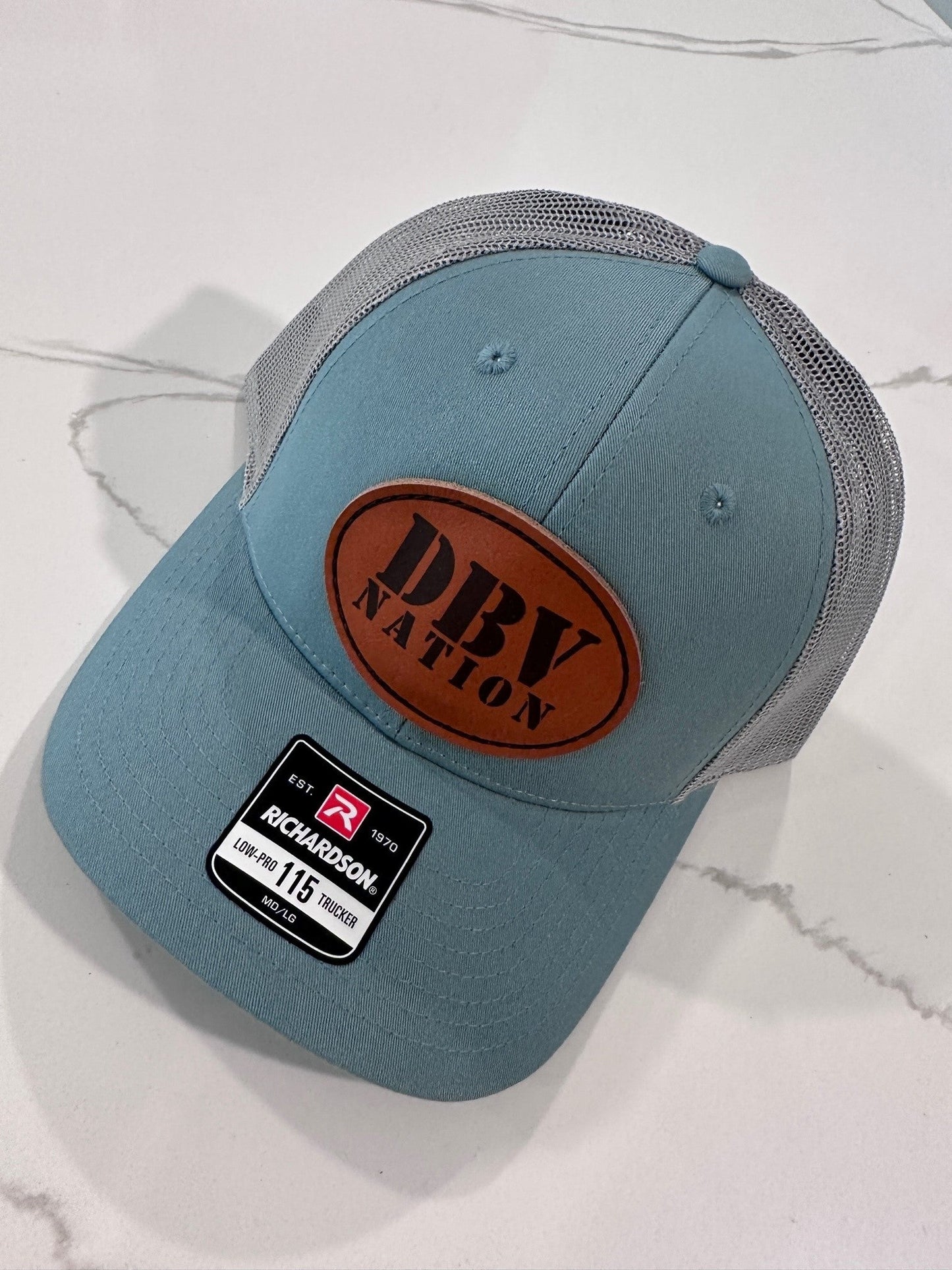 Official Leather Patch DBV Nation Hats (Size Adjustable)