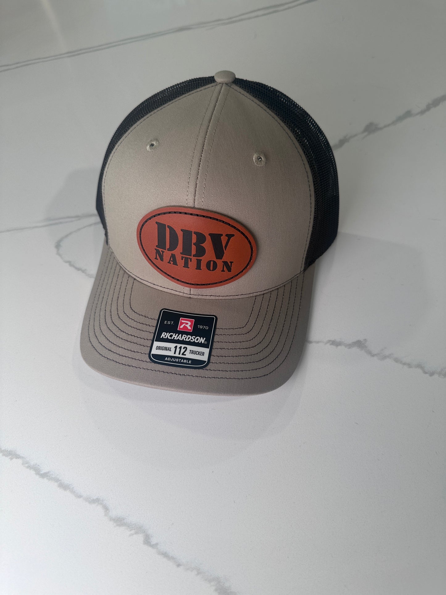 Official Leather Patch DBV Nation Hats (Size Adjustable)