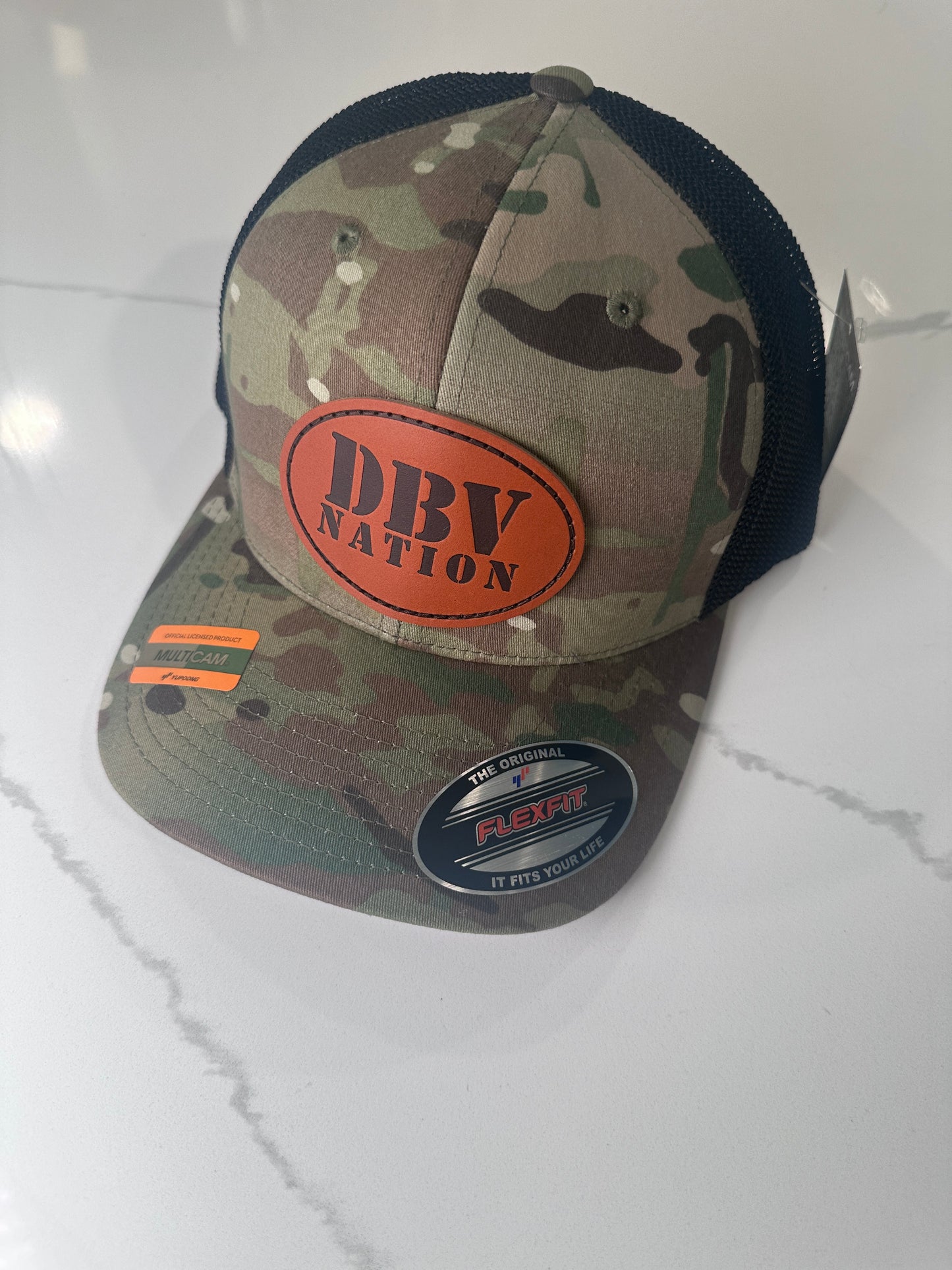 Official Leather Patch DBV Nation Hats (Size Adjustable)