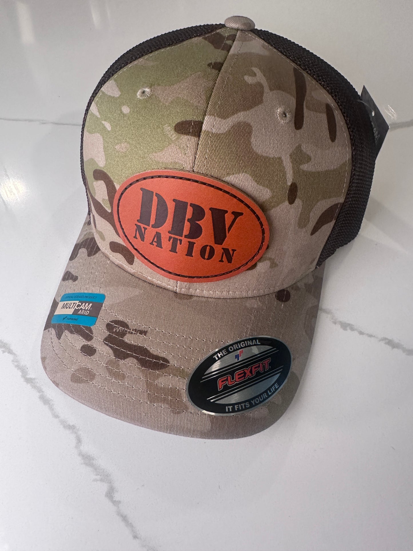 Official Leather Patch DBV Nation Hats (Size Adjustable)