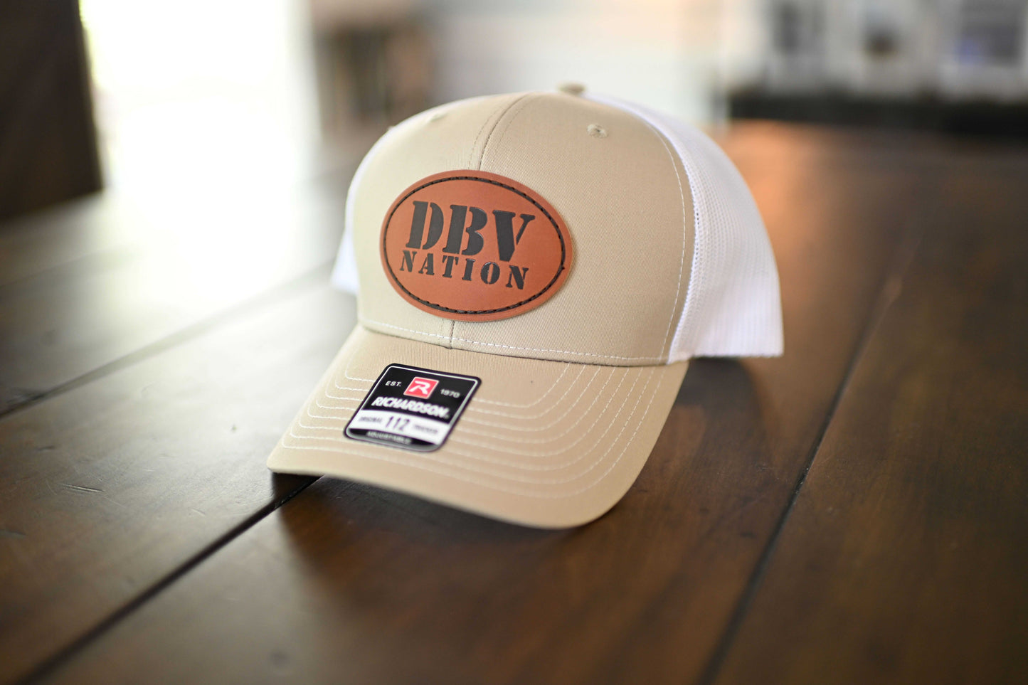 Official Leather Patch DBV Nation Hats (Size Adjustable)