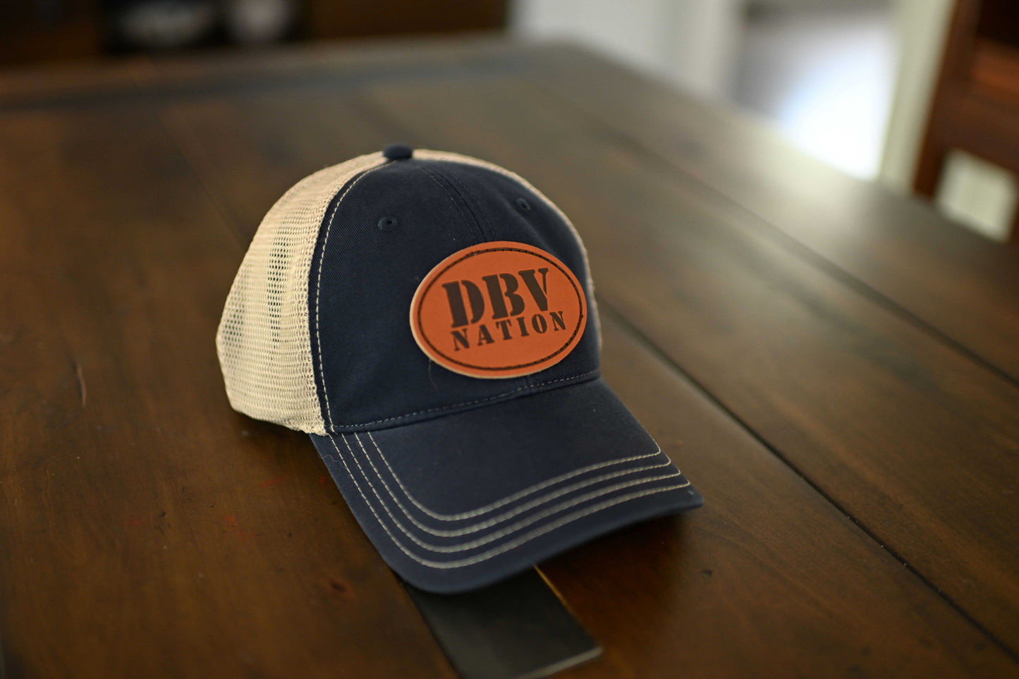 Official Leather Patch DBV Nation Hats (Size Adjustable)