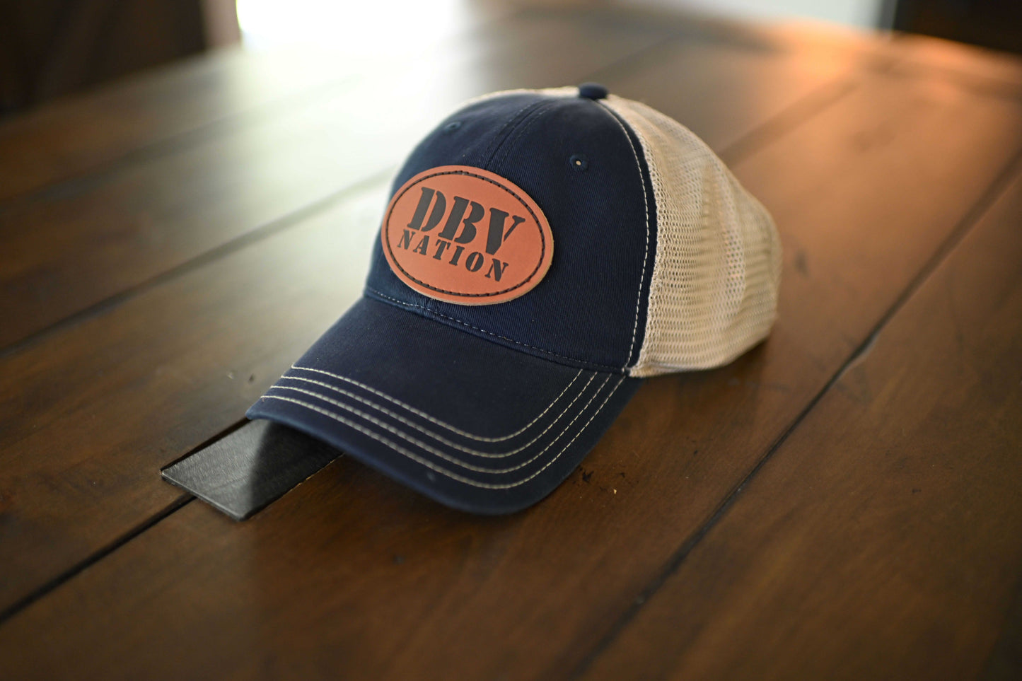 Official Leather Patch DBV Nation Hats (Size Adjustable)