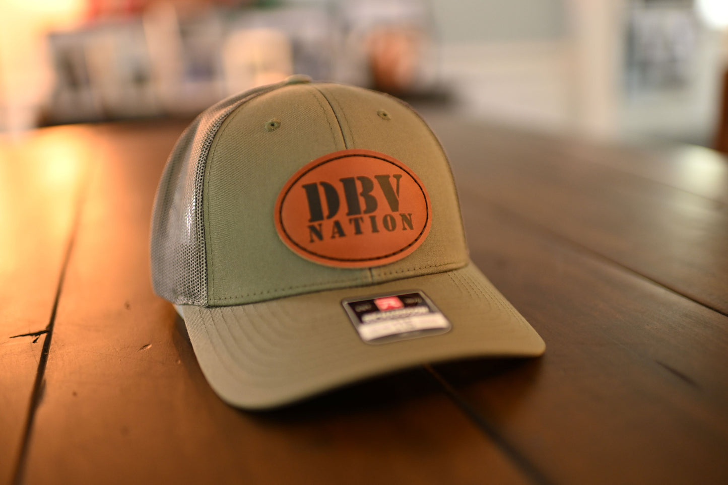 Official Leather Patch DBV Nation Hats (Size Adjustable)