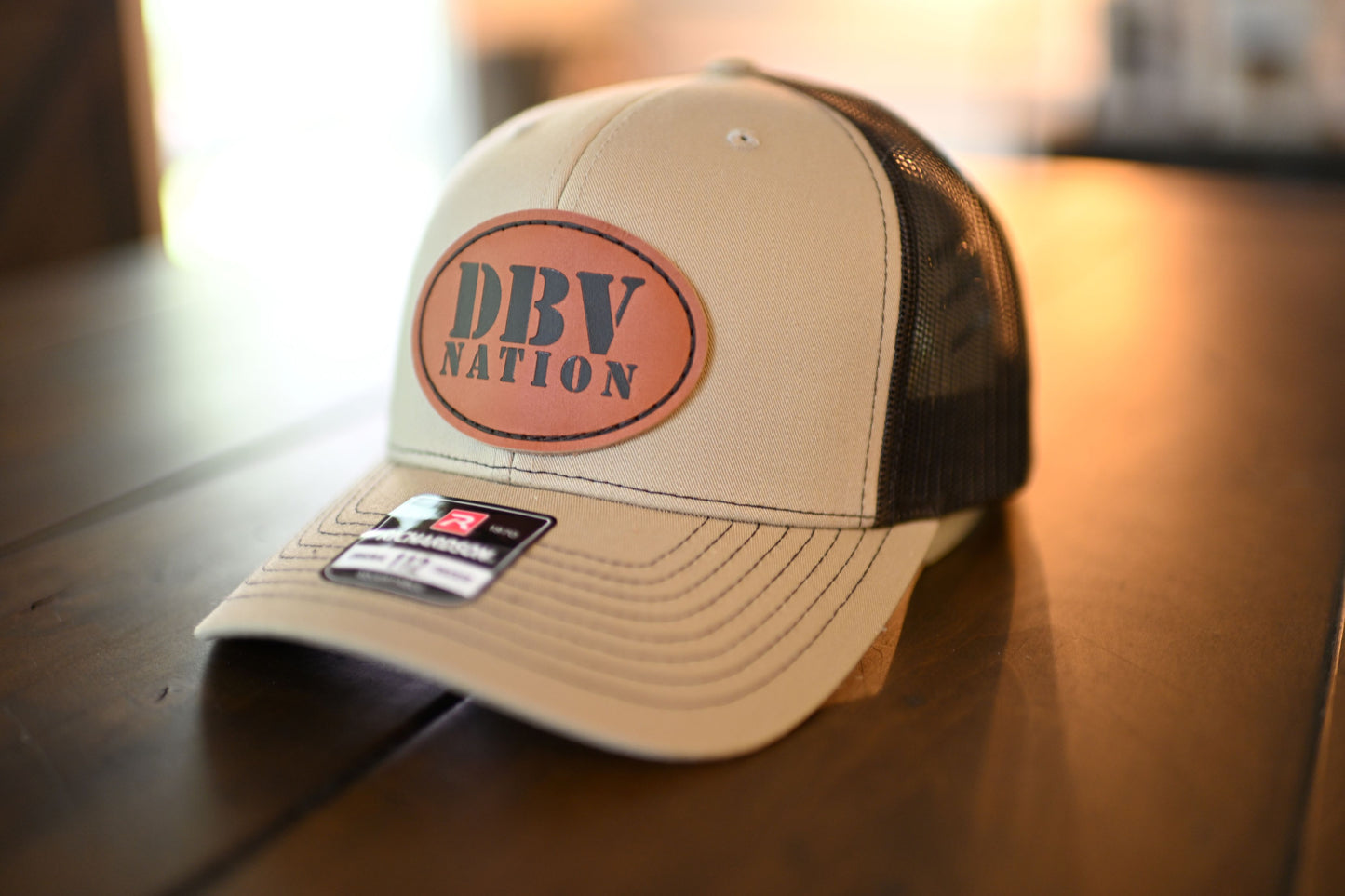 Official Leather Patch DBV Nation Hats (Size Adjustable)