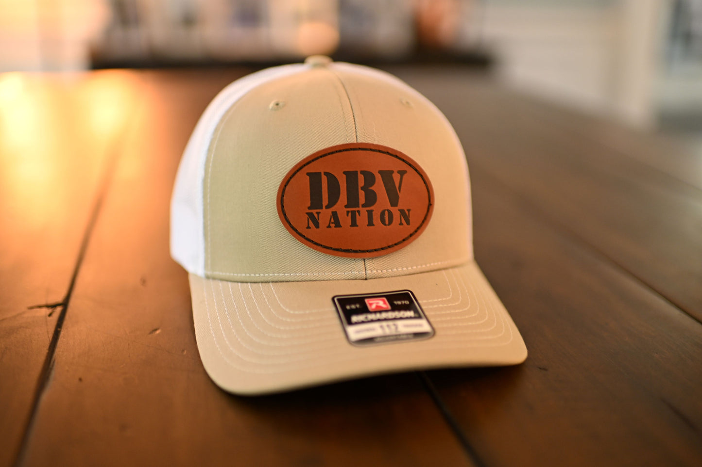 Official Leather Patch DBV Nation Hats (Size Adjustable)