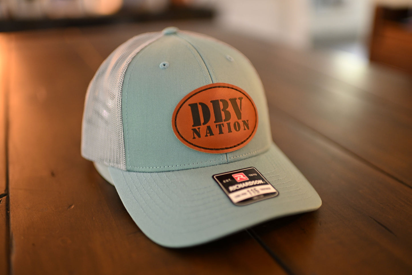 Official Leather Patch DBV Nation Hats (Size Adjustable)