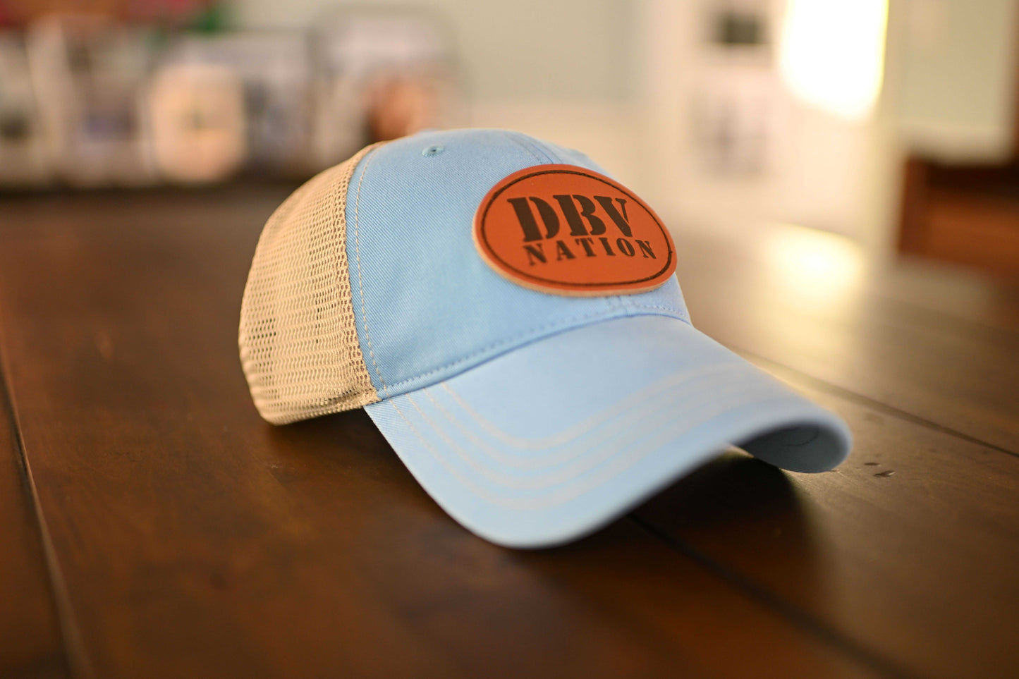 Official Leather Patch DBV Nation Hats (Size Adjustable)