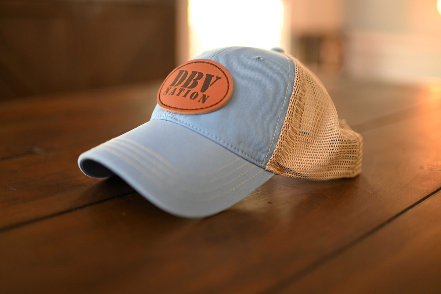 Official Leather Patch DBV Nation Hats (Size Adjustable)