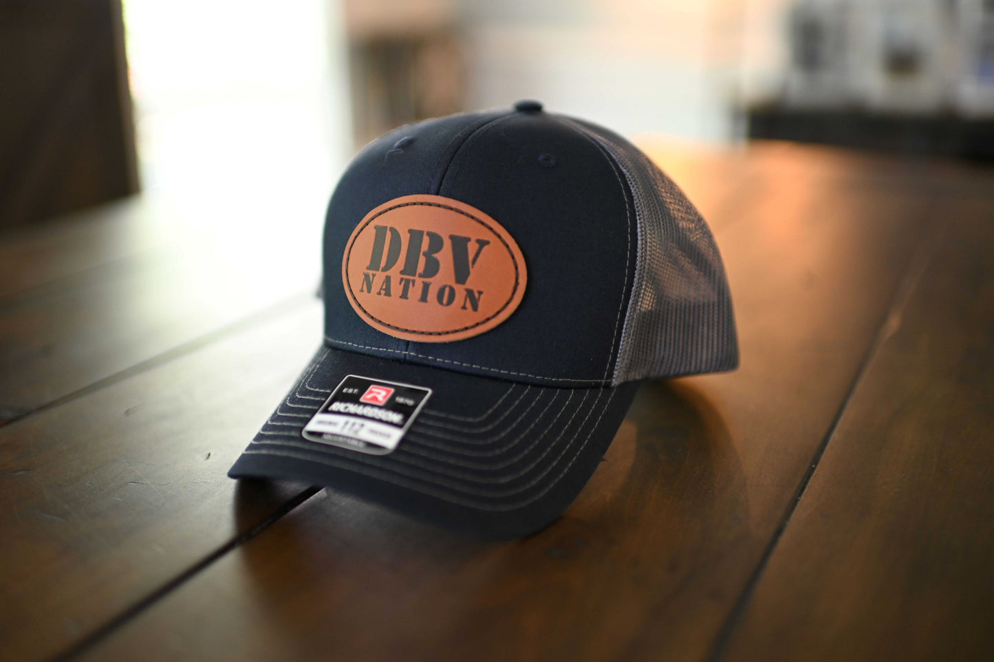 Official Leather Patch DBV Nation Hats (Size Adjustable)