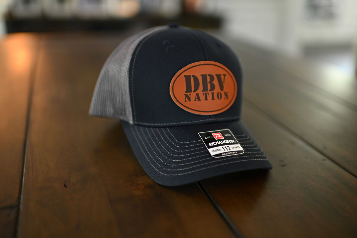 Official Leather Patch DBV Nation Hats (Size Adjustable)