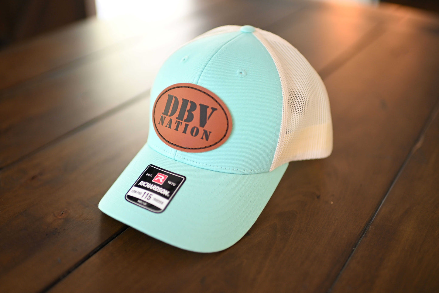Official Leather Patch DBV Nation Hats (Size Adjustable)